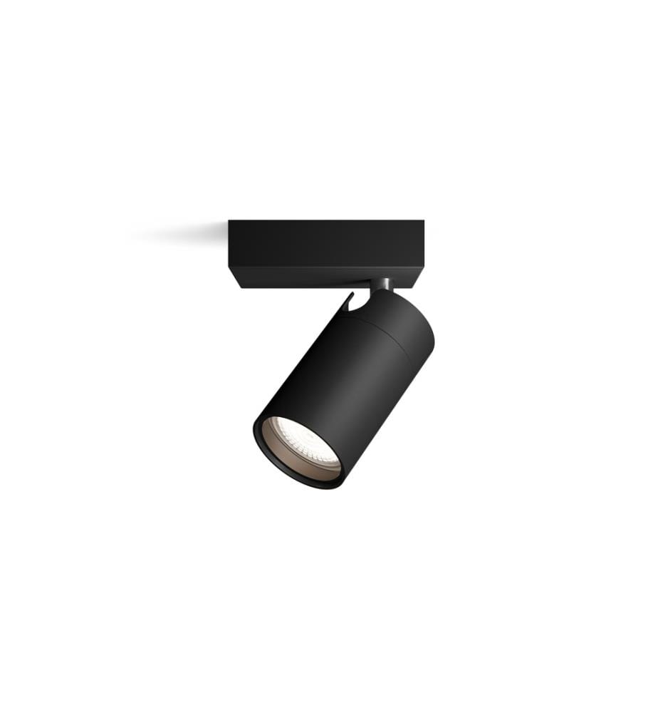 PHILIPS - Spot encastré Idris GU10, IP44 Noir, sans ampoule