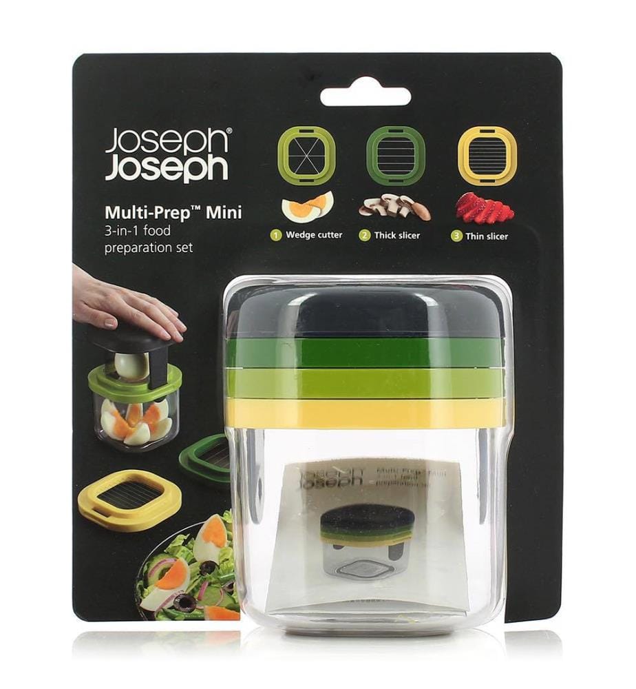 Multi-Prep Mini Set de préparation culinaire 3 en 1 - Multicolore