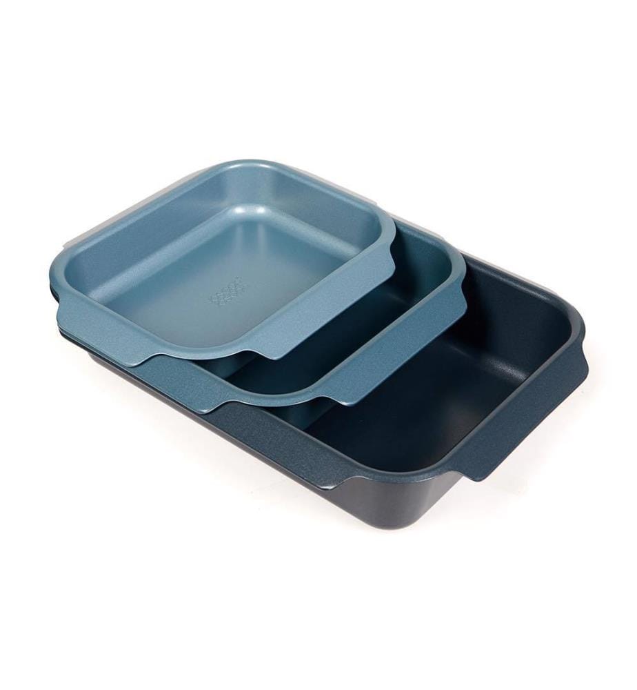 Ensemble de 3 plats à rôtir bleus Nest™ Oven - Bleu