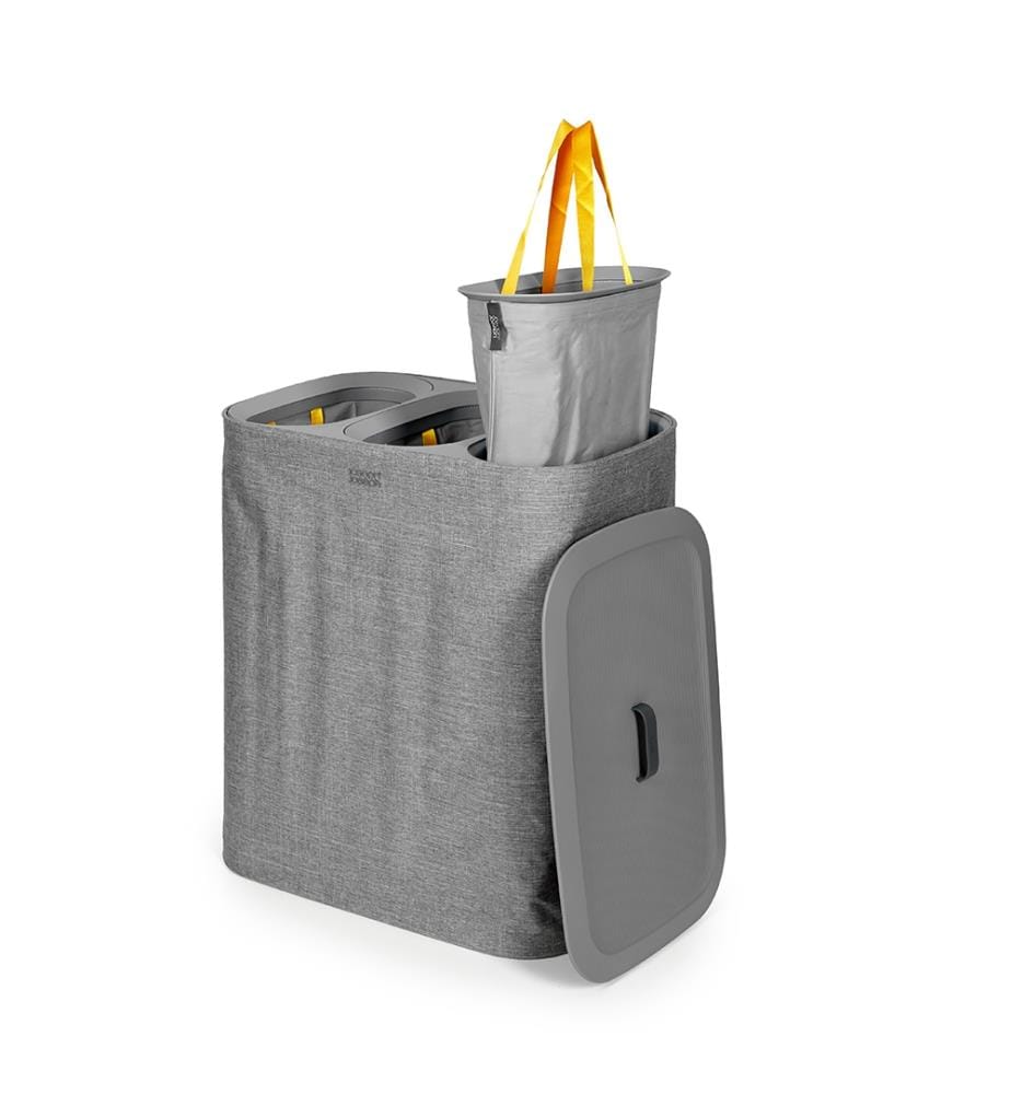 Panier de séparation du linge Tota Pop 90 L - Gris