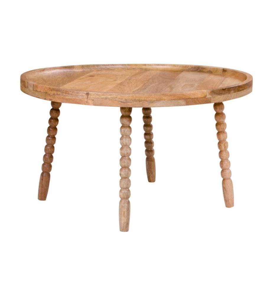 House Nordic - Table basse Jammu 60 x 35 cm, Nature