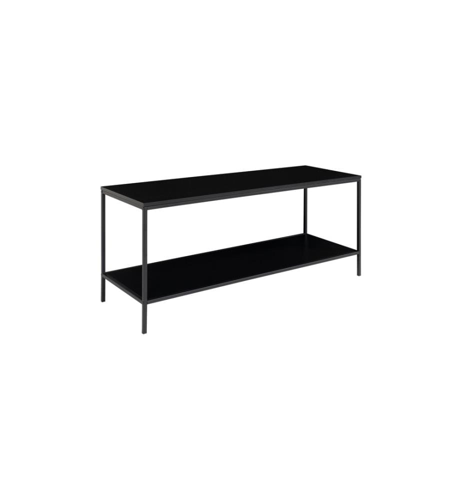 House Nordic - Meuble TV Vita 36 x 100 cm, Noir