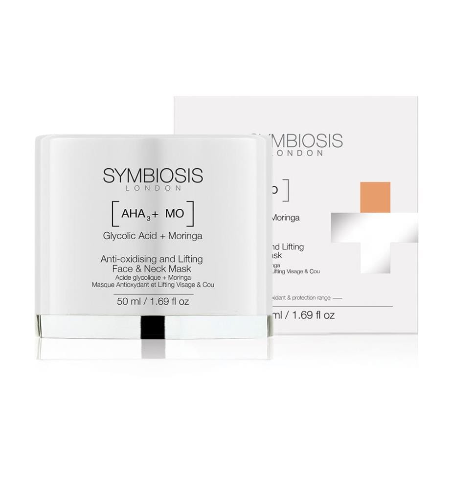 Masque anti-oxydant et liftant pour le visage et le cou à l'Acide Glycolique et au moringa - 50 ml
