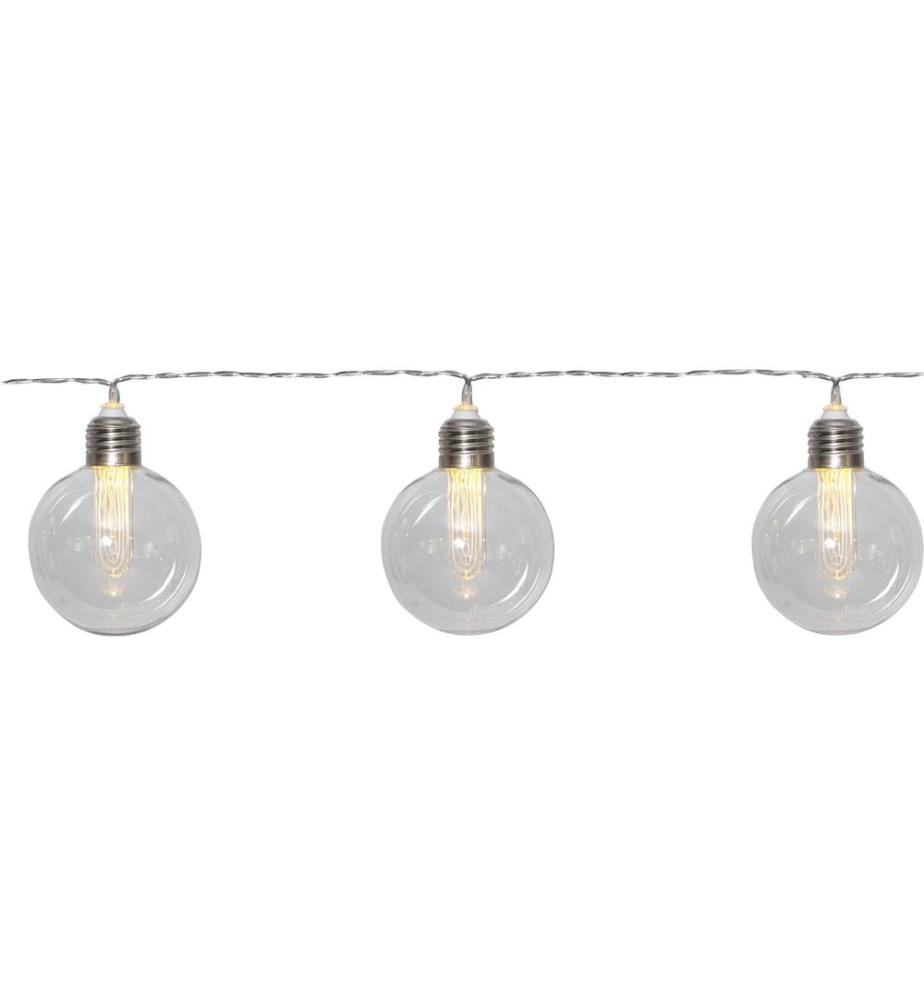 STAR TRADING - Guirlande lumineuse Solar Chania 245 cm, Transparent