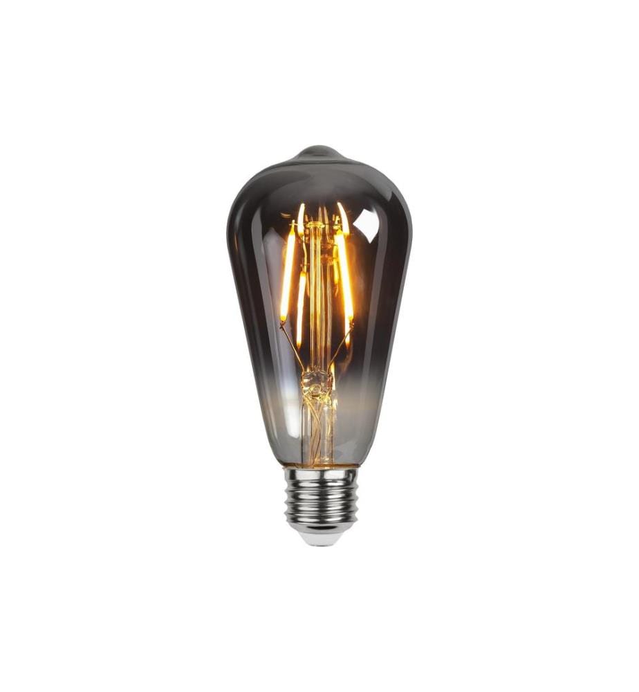 STAR TRADING - Lampe Plain Smoke ST64 1.8 W (15 W) E28 Blanc chaud