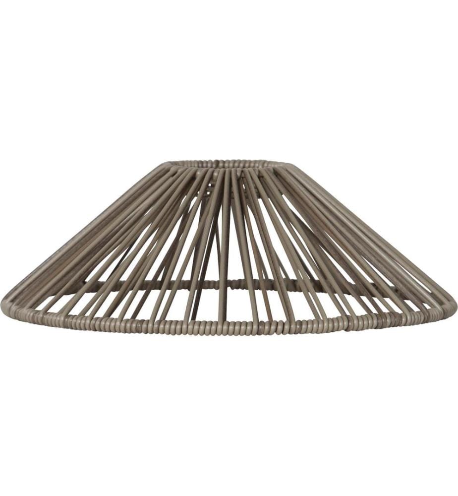 STAR TRADING - Abat-jour Vide 25 cm, Beige
