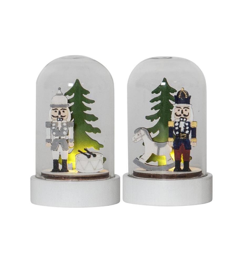 STAR TRADING - Figurine LED Casse-Noisette, 9 cm, 2 pièces