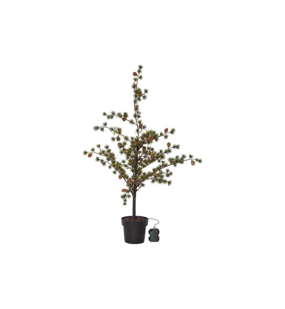 STAR TRADING - Arbre Larix, 1.17 m, Vert, 40 LED