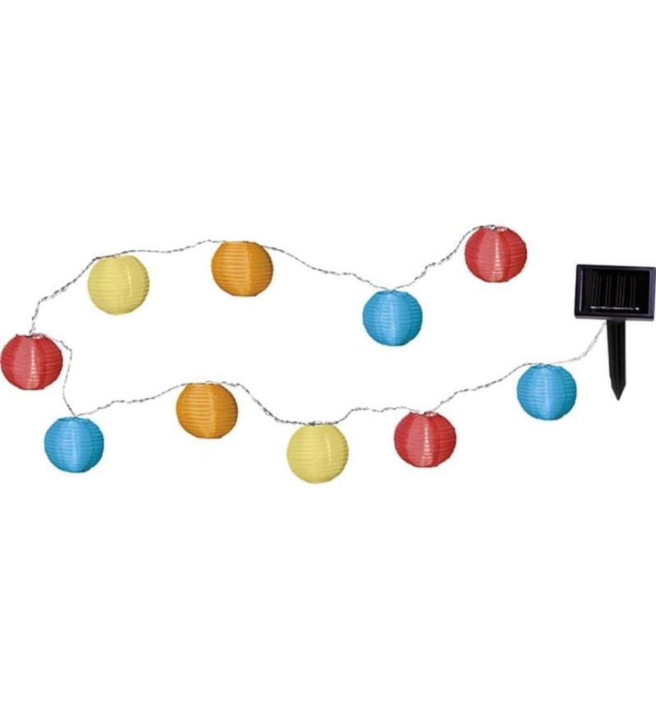 STAR TRADING - Guirlande lumineuse Solar Festival 270 cm, Multicolore