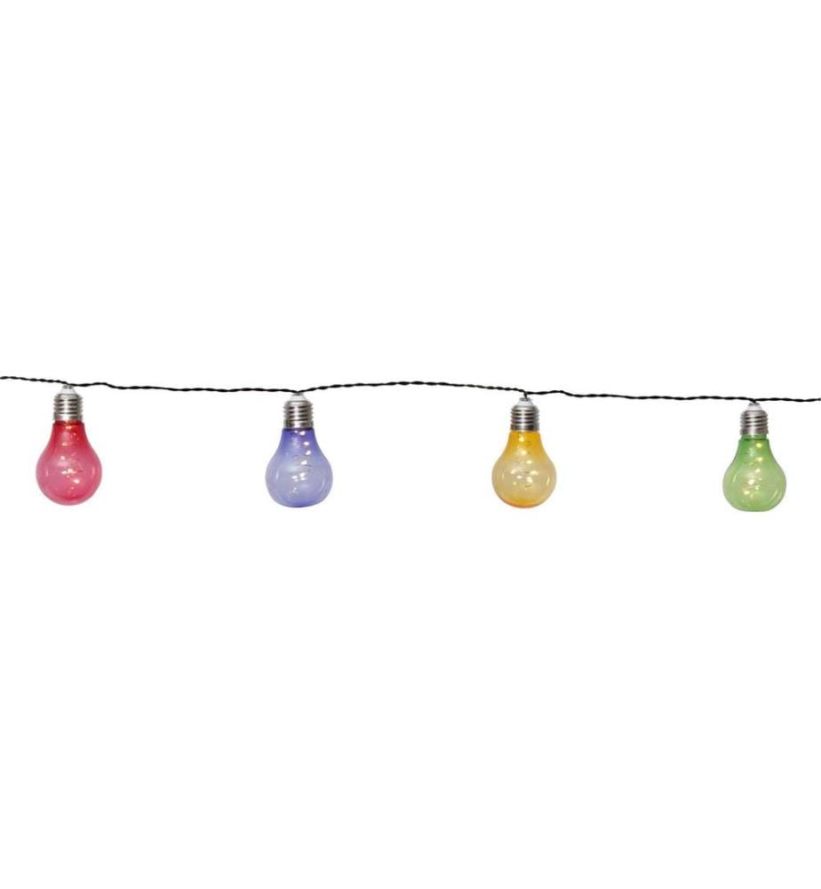 STAR TRADING - Guirlande lumineuse Solar Glow 180 cm, Multicolore