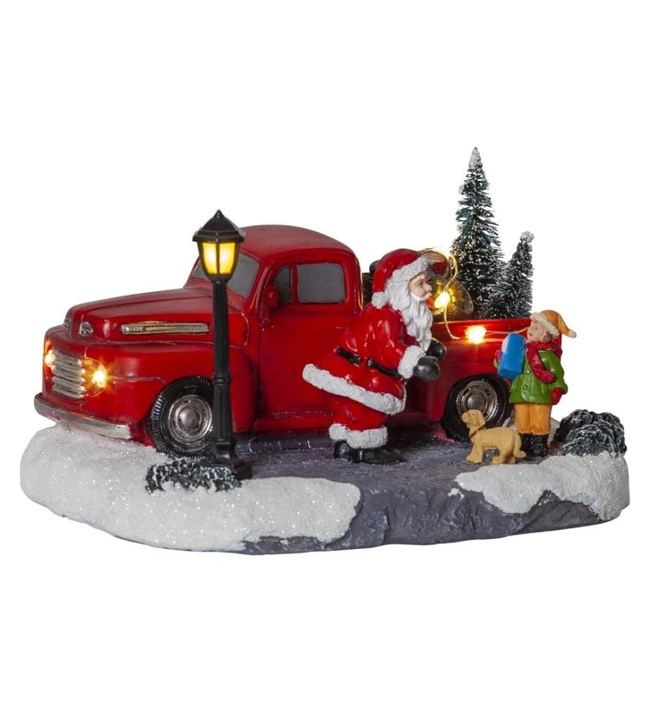STAR TRADING - Figurine LED Merryville 9 LED, 20 cm, intérieur