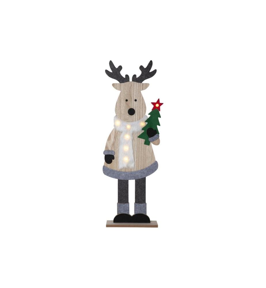 STAR TRADING - Figurine LED Billy, Renne, 80 cm