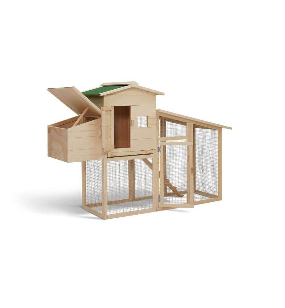 Poulailler en bois Gelina avec pondoir intégré - 3 poules