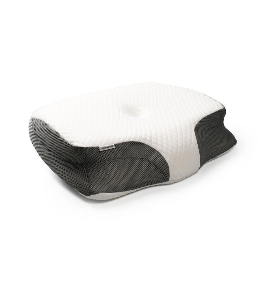 Coussin ergonomique 3 en 1 pour la nuque Pilocal - Blanc et gris