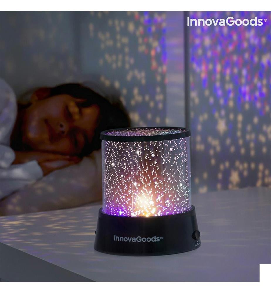 Star LED Projector Vezda - Noir