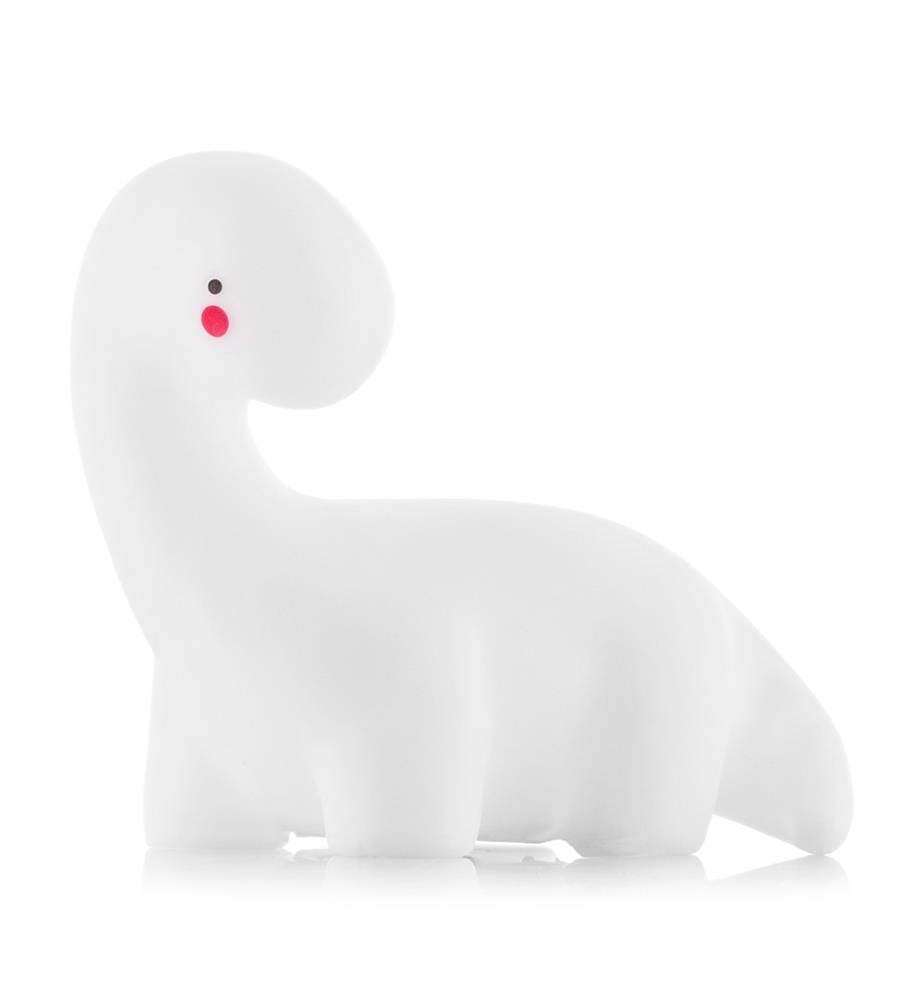 Lightosaurus Dinosaur Multicolor LED Dino Lamp - Blanc