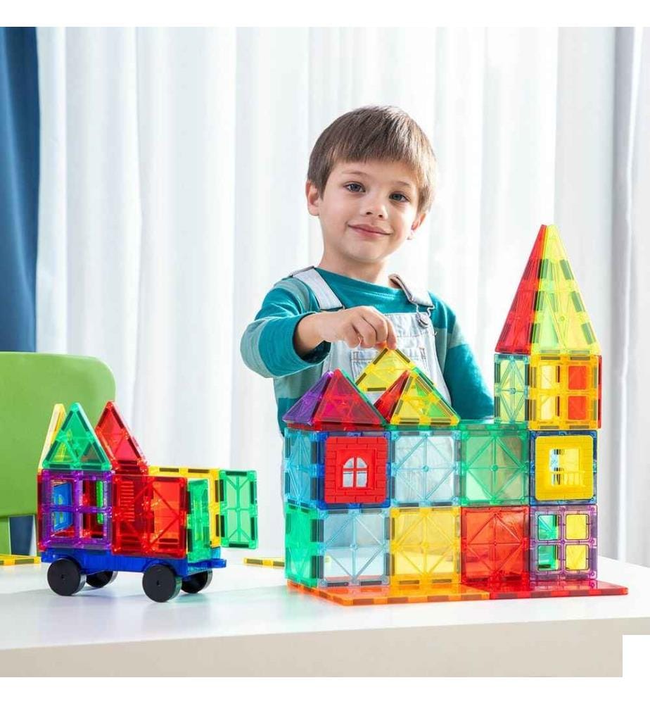 Blocs de Construction Magnétiques 3D Magoks 57 Pièces
