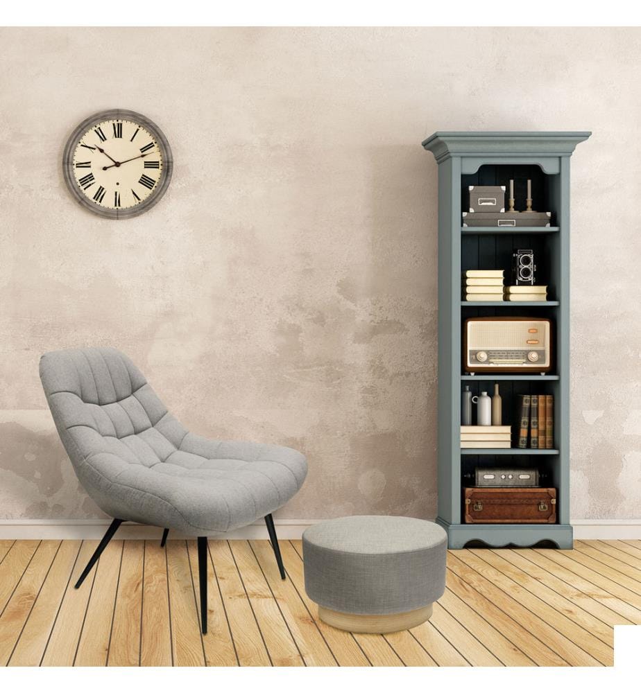 Pouf Scandinave - Ø60 cm - Gris