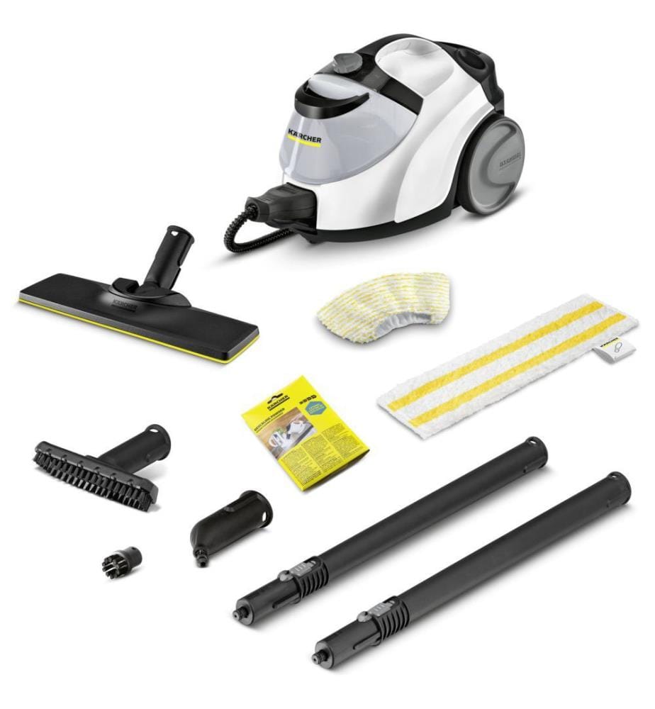 Nettoyeur à vapeur SC 5 EasyFix IRON PLUG - Blanc et noir