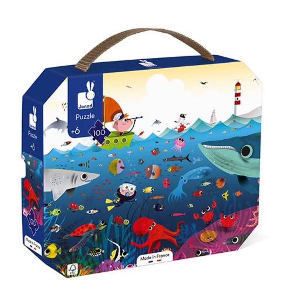 02617 - Puzzle Le Monde Sous-Marin 100 pcs