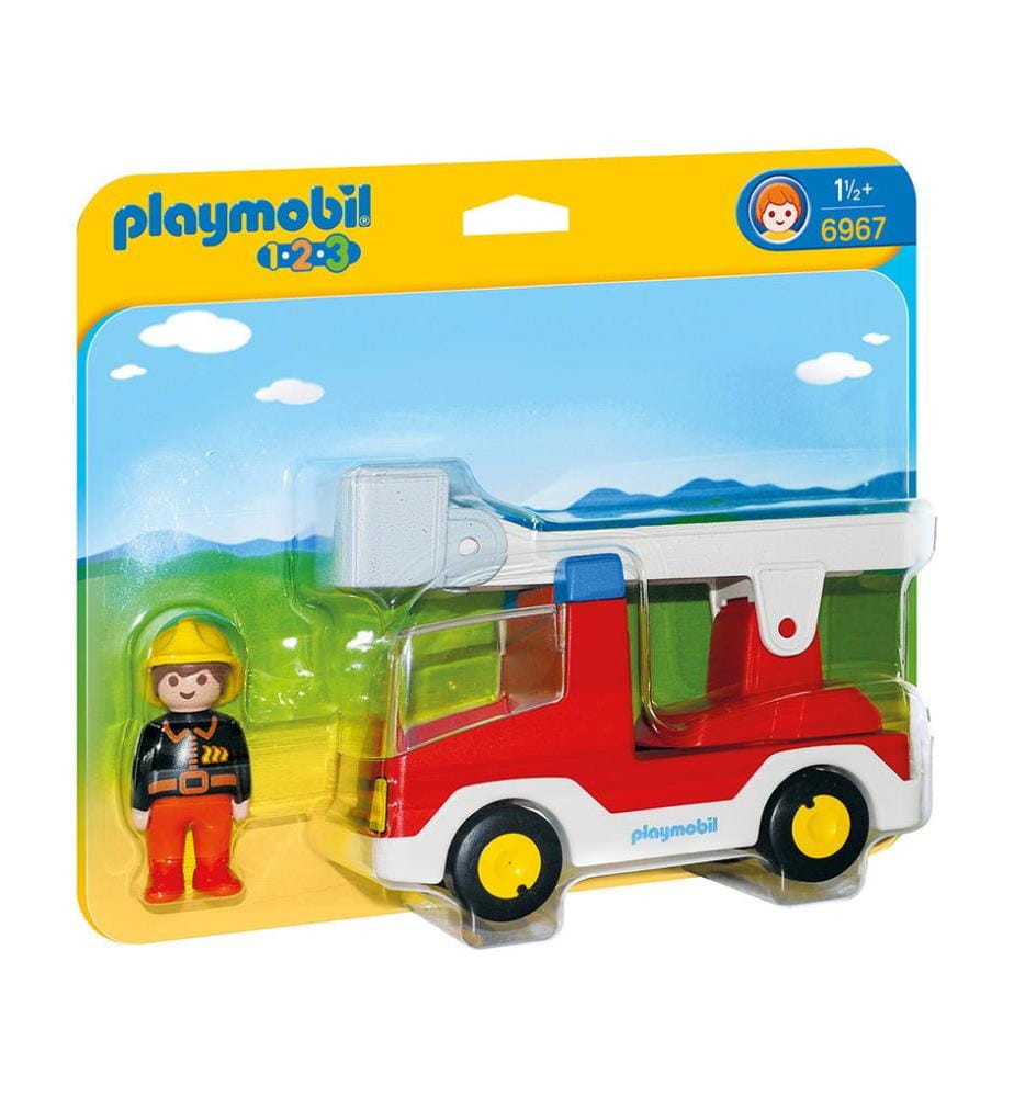 Camion de Pompier avec Echelle Pivotante - 6967
