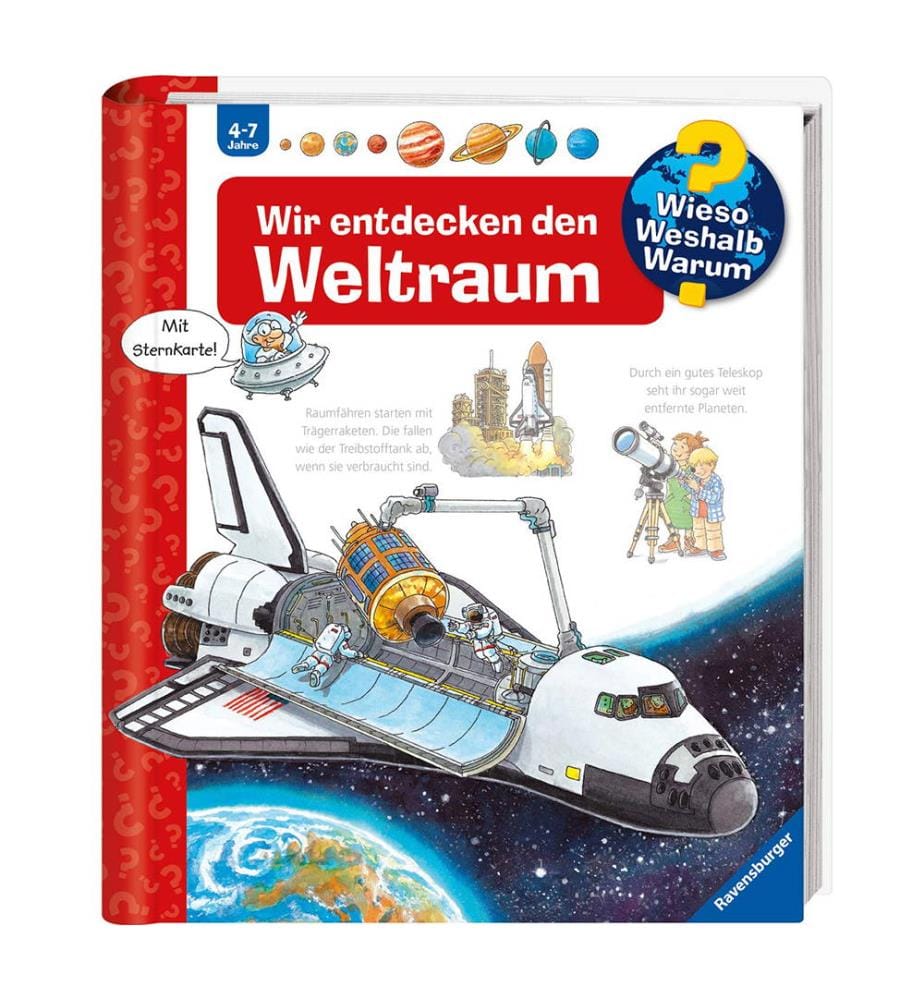Livre Wir entdecken den Weltraum