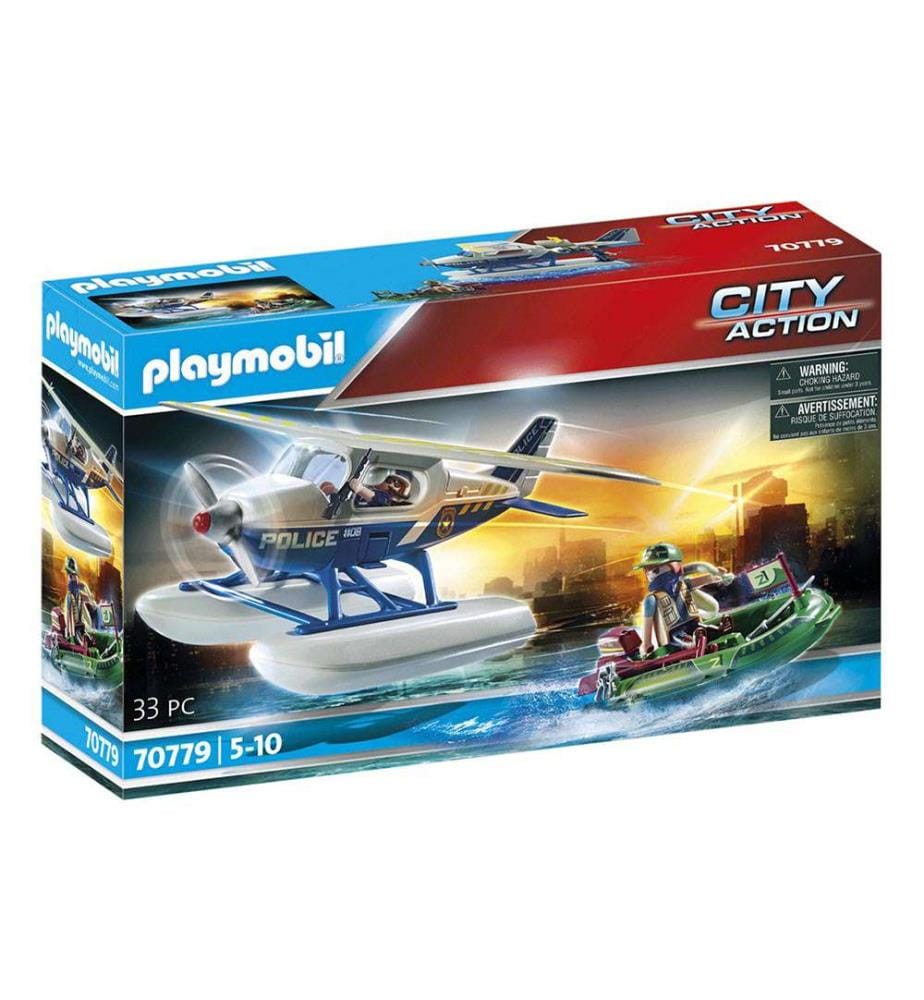 Hydravion de police et bandit - 70779