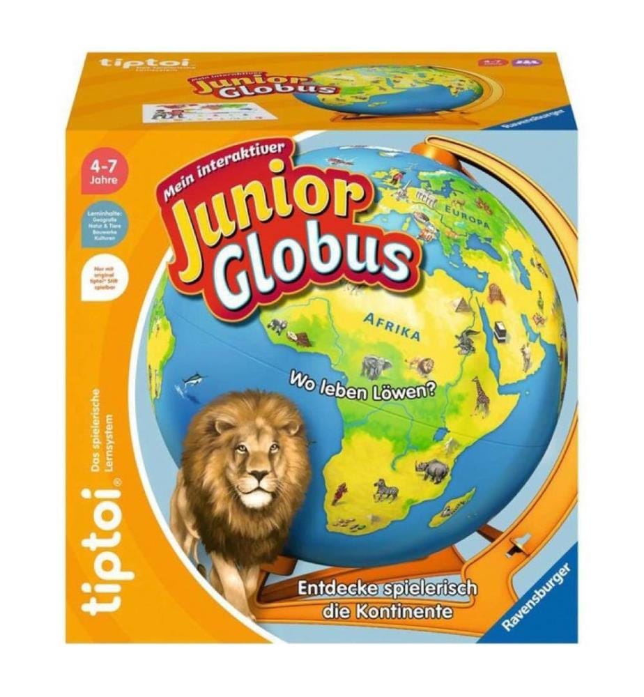tiptoi Mon globe interactif junior, plaisir d'apprendre