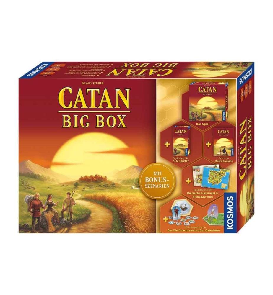 KOSMOS - Jeux pour la famille Catan – Big Box -DE-
