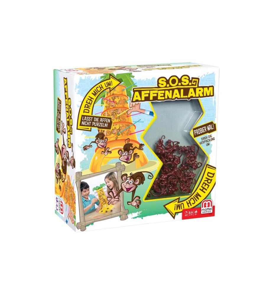 Mattel Spiele - Jeux denfant S.O.S. Affenalarm