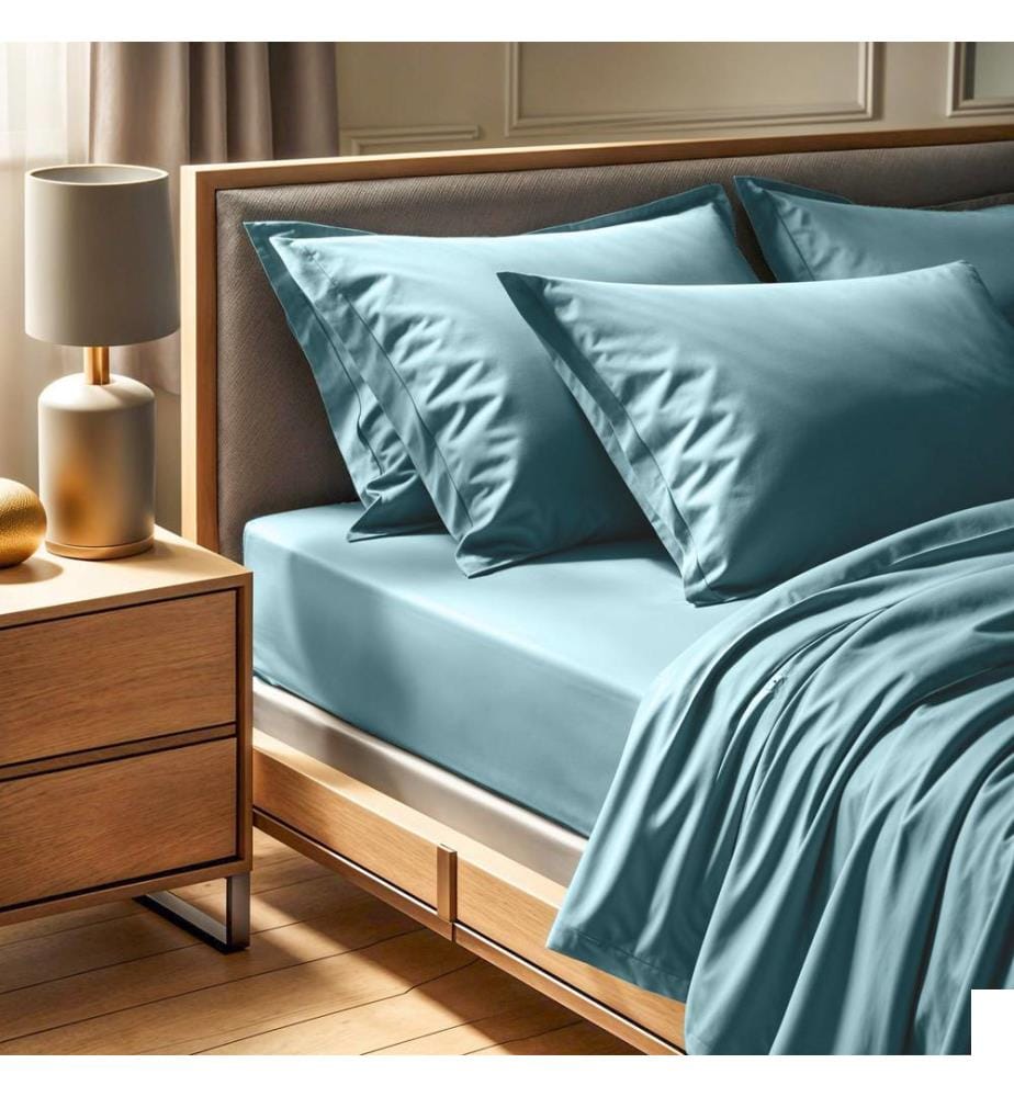 Drap-housse Renforcé 160 x 200 cm Tonne Mavie - Mint