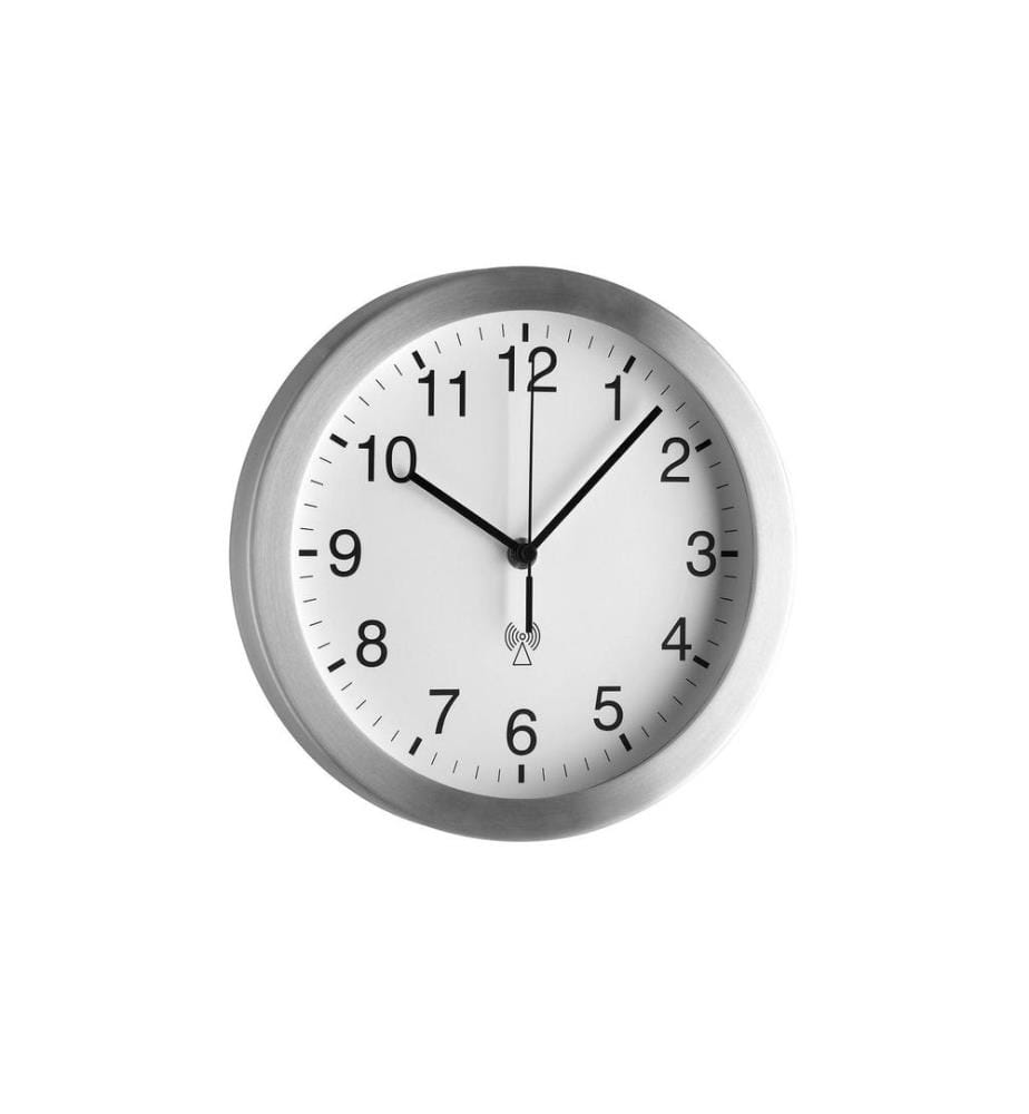 TFA DOSTMANN - Horloge murale radio Blanc