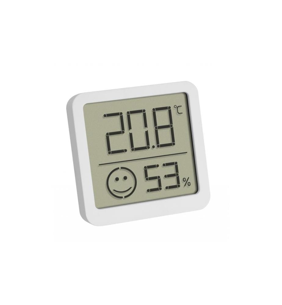 TFA DOSTMANN - Thermo/hygromètre Digital, Blanc