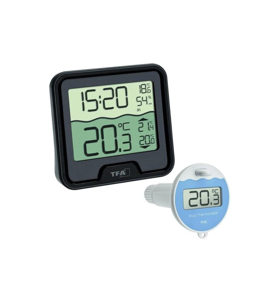 TFA DOSTMANN - Thermomètre radio Marbella