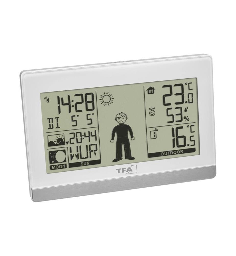TFA DOSTMANN - Station météo Weather Boy Noir