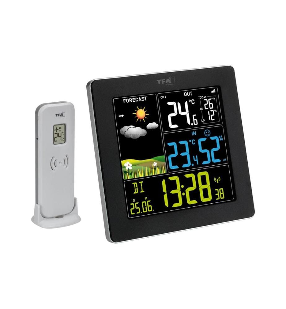TFA DOSTMANN - Station météo Sun 2 Noir