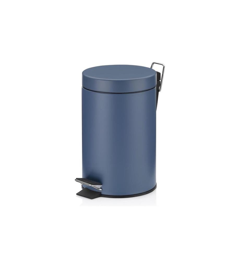 KELA - Poubelle cosmétique Monaco 3 l, Bleu