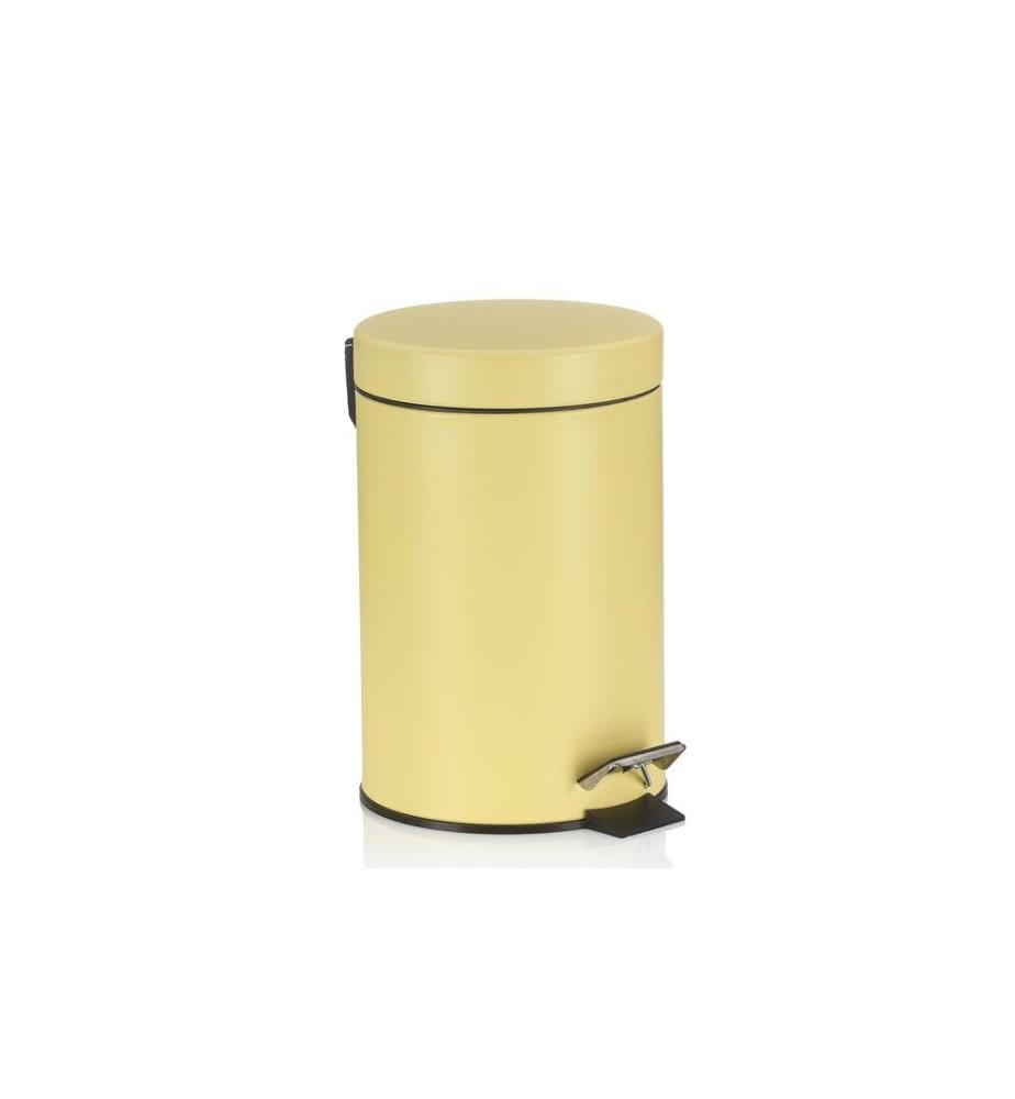 KELA - Poubelle cosmétique Monaco 3 l, Jaune