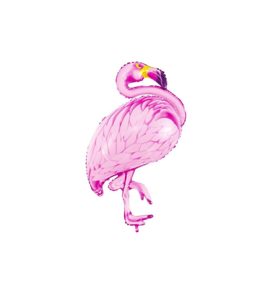 PARTYDECO - Ballon en aluminium Flamingo Rose