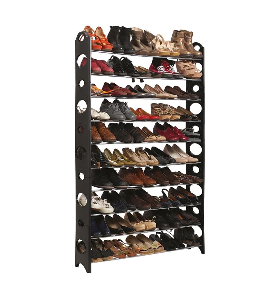 Etagère à Chaussures Mode - 50 Paires - 91x19x153cm