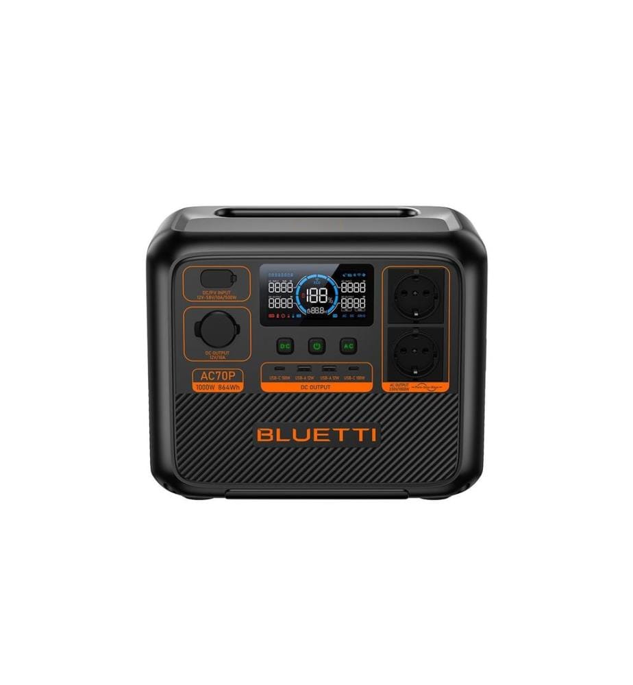BLUETTI - Station de charge AC70P 864 Wh