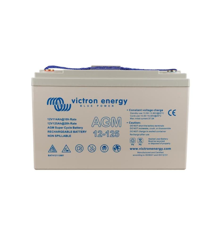 VICTRON - Batterie AGM Super Cycle 12 V / 125 Ah