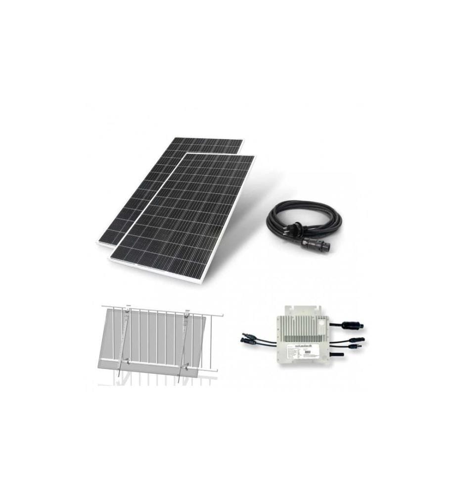 AUTOSOLAR - Installation solaire Centrale électrique sur balcon 800W, support W