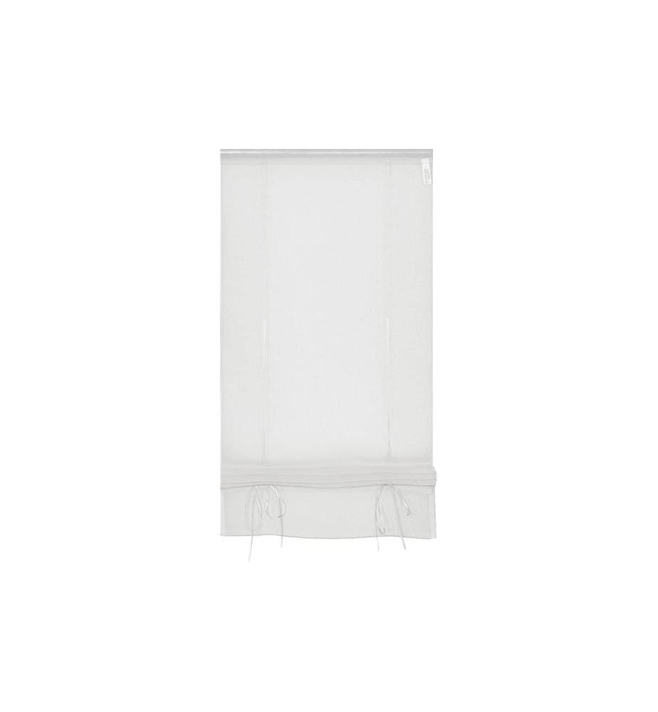 HUBATKA - Rideau de jour Uni 45 cm x 130 cm, blanc