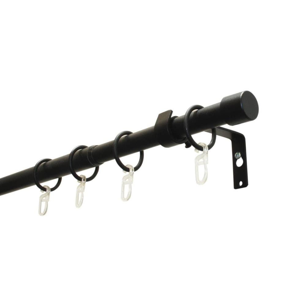 GARDINIA - Tringle de rideau Set Cap 120 - 190 cm