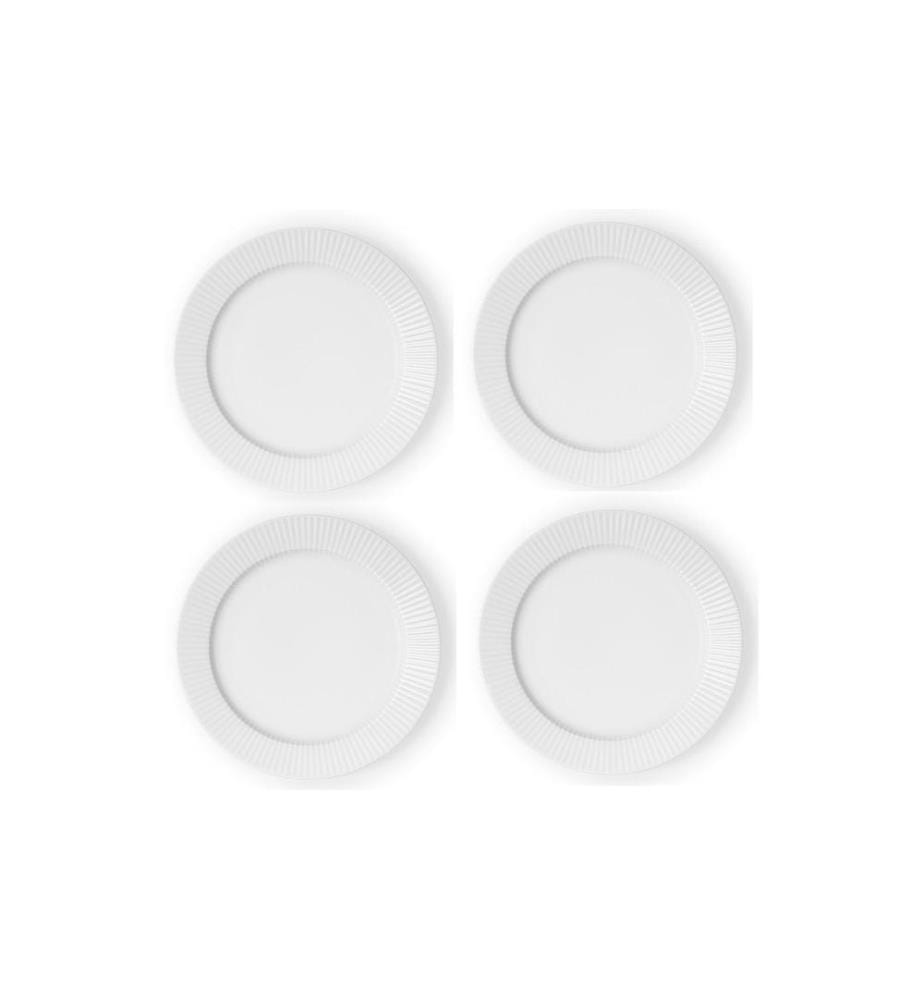 EVA SOLO - Assiette non décorative Legio Nova Ø 28 cm, 4 Pièce/s, Blanc