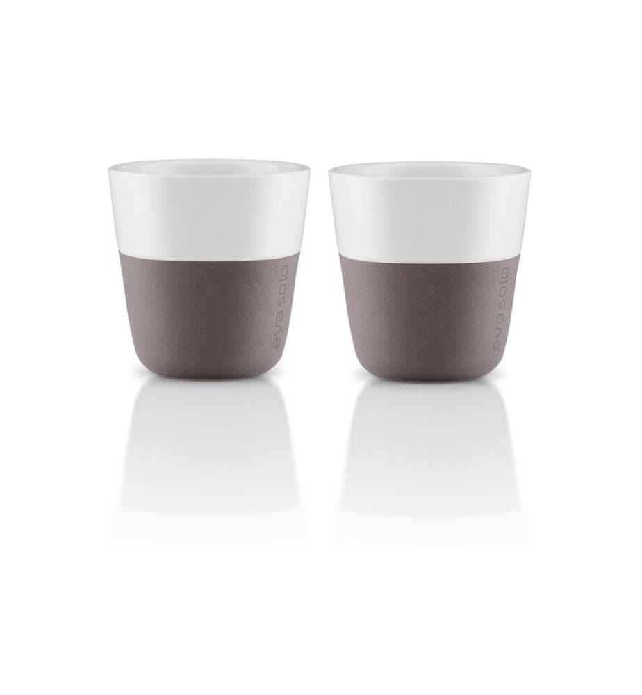 EVA SOLO - Tasse à expresso 80 ml, 2 Pièce/s, Gris/Blanc