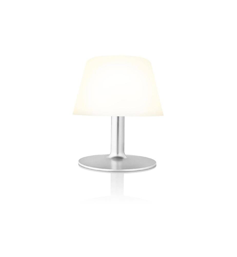 EVA SOLO - Lampe de table SunLight Lounge blanc mat/ argent