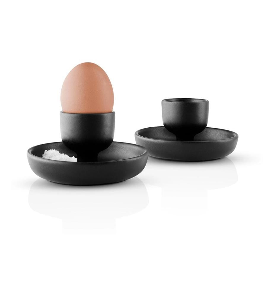EVA SOLO - Coquetier Cuisine nordique 2 pièces, Noir
