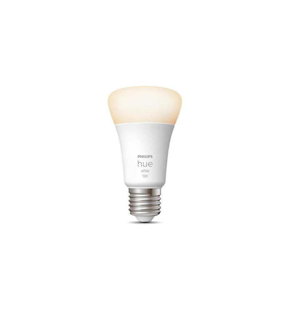PHILIPS HUE - Ampoule White E27 pack individuel 1055 lm 9.5W